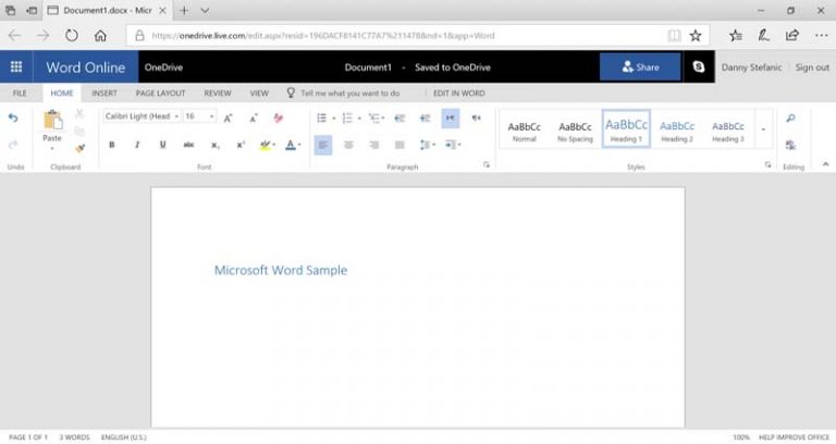 Microsoft Word 365 Online Integration | Microsoft Office 365