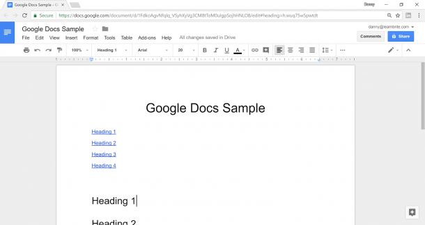 Embed Google Doc 2