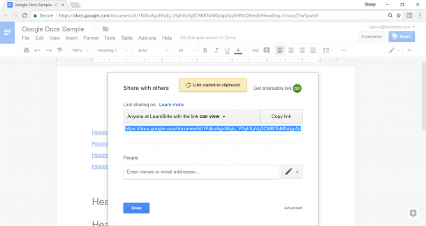 Embed Google Doc 5